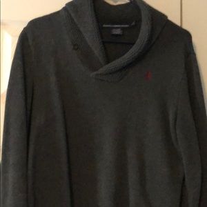 Ralph Lauren sport gray women’s sweater
